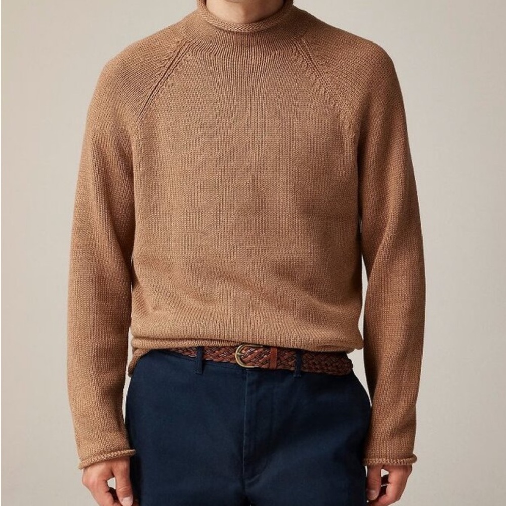 J crew roll neck sweater
